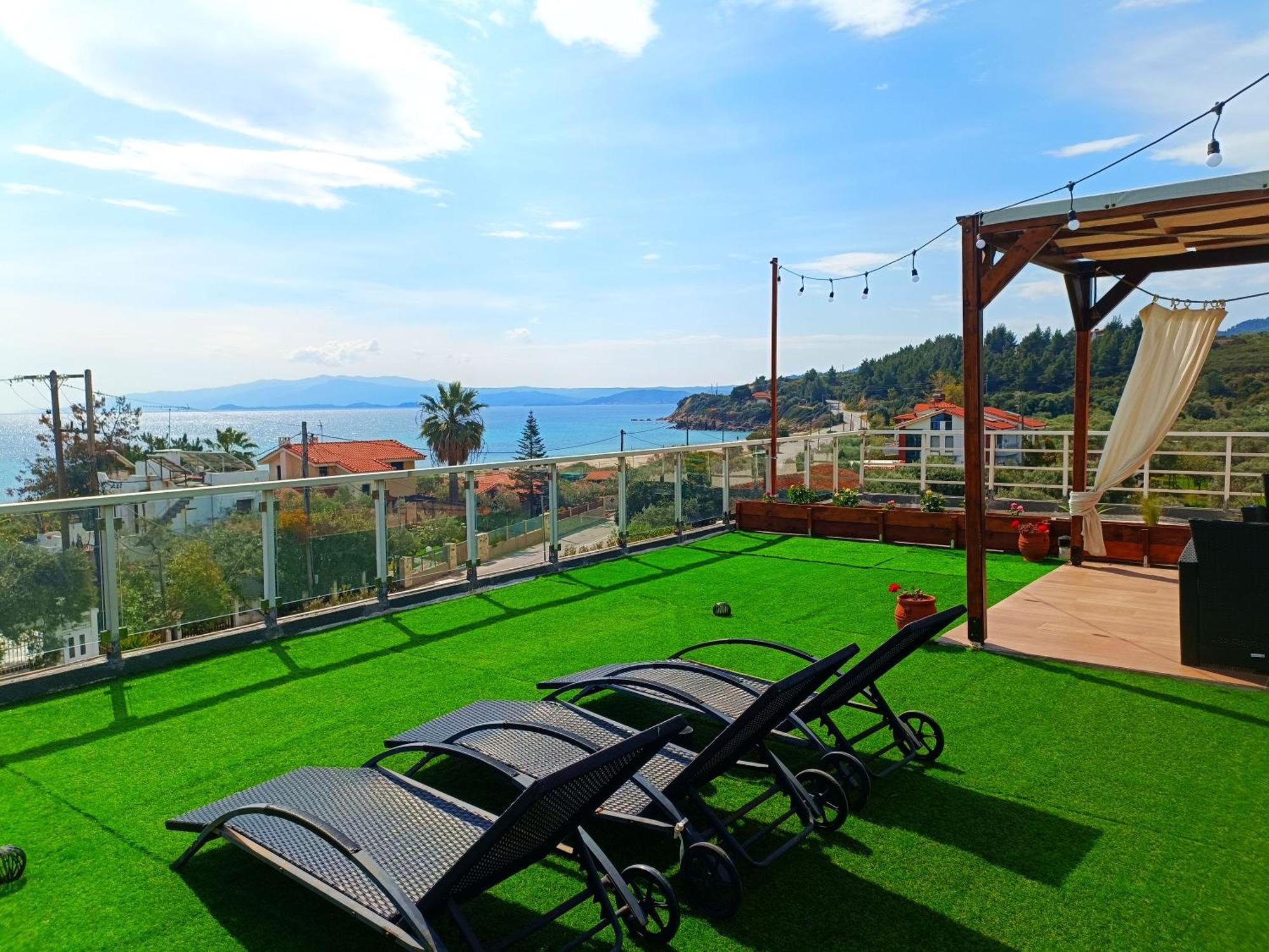 Salonikiou Beach Apartments & Villas Агиос Николаос Екстериор снимка