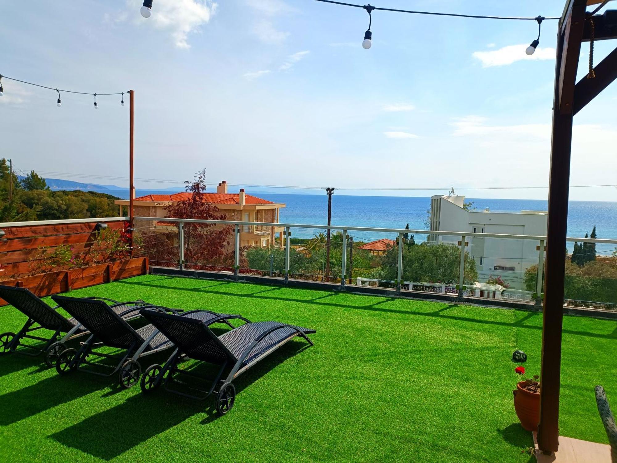 Salonikiou Beach Apartments & Villas Агиос Николаос Екстериор снимка