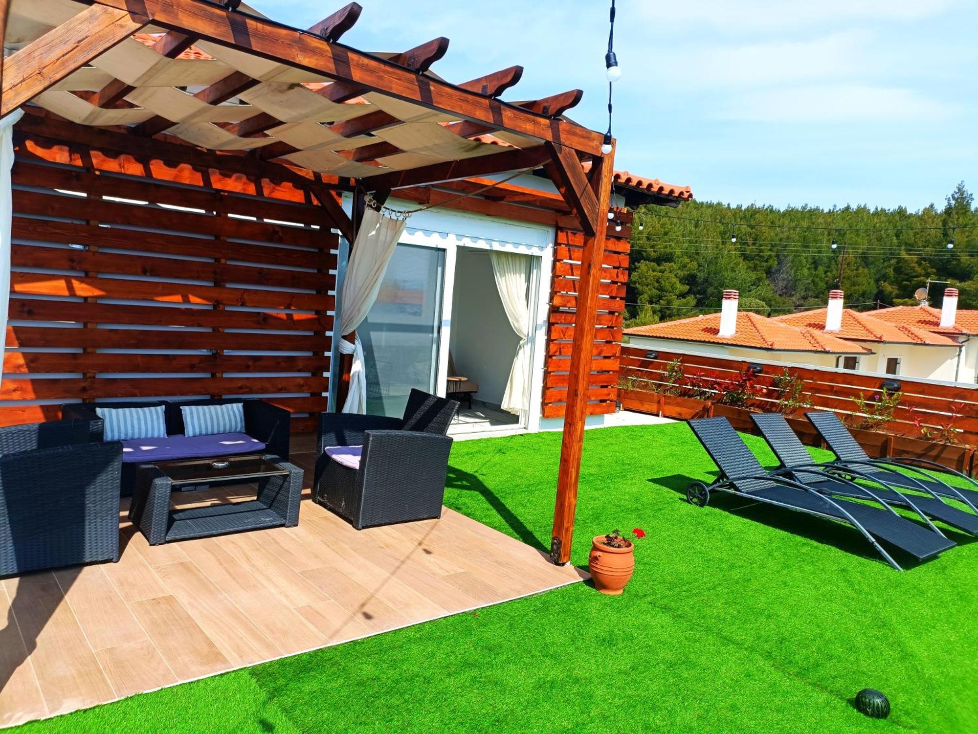 Salonikiou Beach Apartments & Villas Агиос Николаос Екстериор снимка