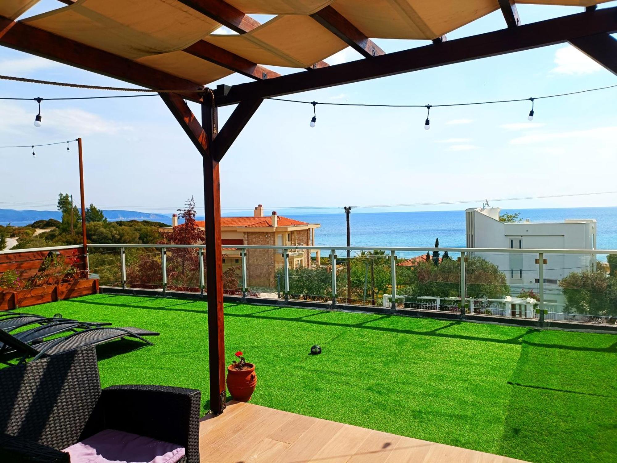 Salonikiou Beach Apartments & Villas Агиос Николаос Екстериор снимка