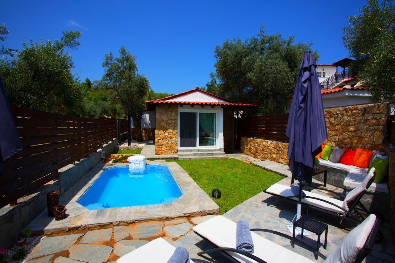 Salonikiou Beach Apartments & Villas Агиос Николаос Екстериор снимка
